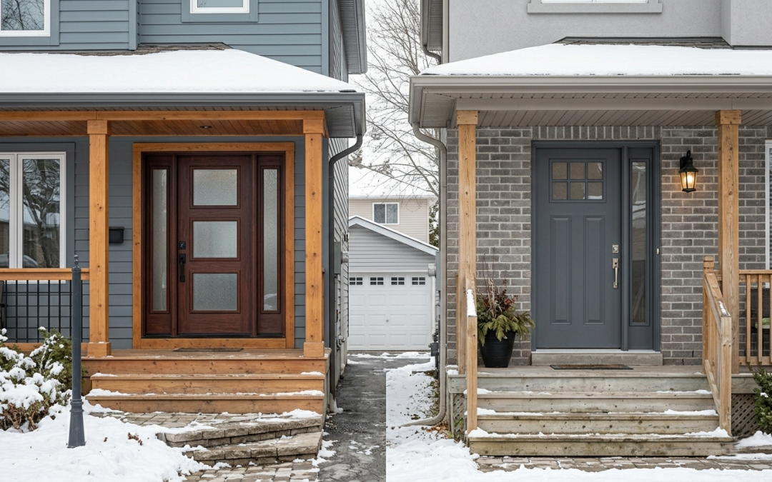 Fibreglass vs. Steel Entry Doors: Which Is Best for Ottawa Homes?